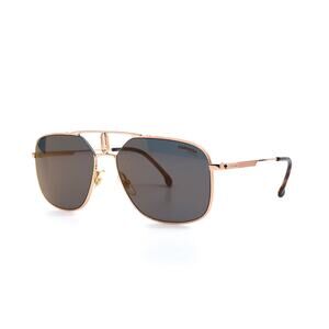 BRAND NEW CARRERA 1024/S ROSE GOLD GREY MIRROR AVIATOR SUNGLASSES